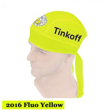 2015 Saxo Bank Tinkoff Bandana Ciclismo Giallo (2)